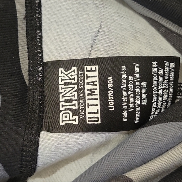 NWOT Pink Ultimate Full Length Leggings sz Large - Picture 2 of 2